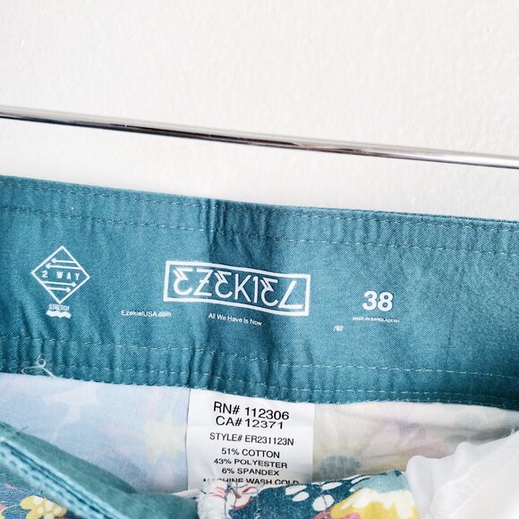 Ezekiel Jeremy Floral Board Shorts Size 38 Nwot - Picture 8 of 9